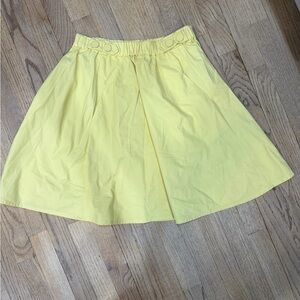 Zara Yellow Women's Skirt